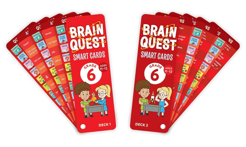 Aperçu du contenu_Brain Quest 6th Grade Smart Cards Revised 4th Edition
