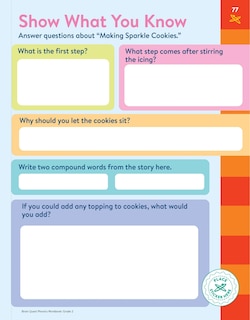 Aperçu du contenu 3_Brain Quest Phonics Workbook: Grade 2