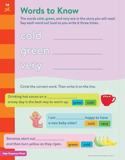 Aperçu du contenu 4_Brain Quest Phonics Workbook: Grade 2