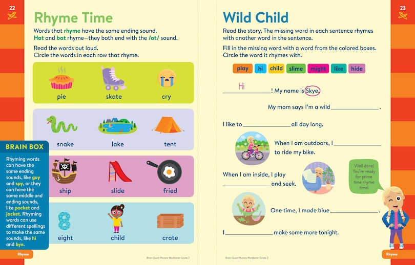 Aperçu du contenu 5_Brain Quest Phonics Workbook: Grade 2
