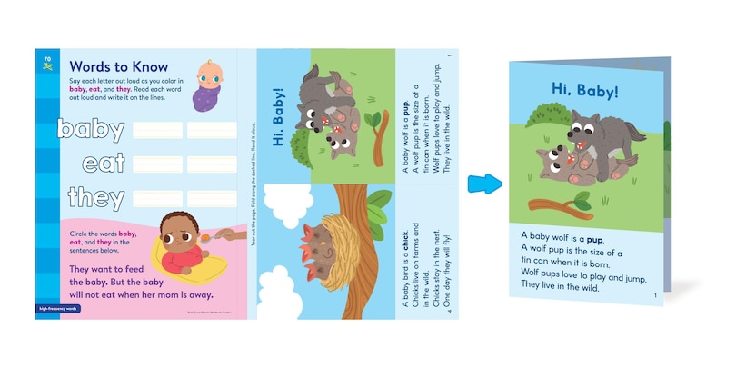 Sample content 3_Brain Quest Phonics Workbook: Grade 1