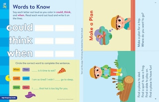 Sample content 4_Brain Quest Phonics Workbook: Grade 1
