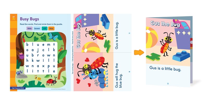 Sample content 4_Brain Quest Phonics Workbook: Kindergarten