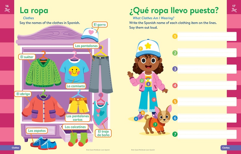 Sample content 5_Brain Quest Workbook: Learn Spanish