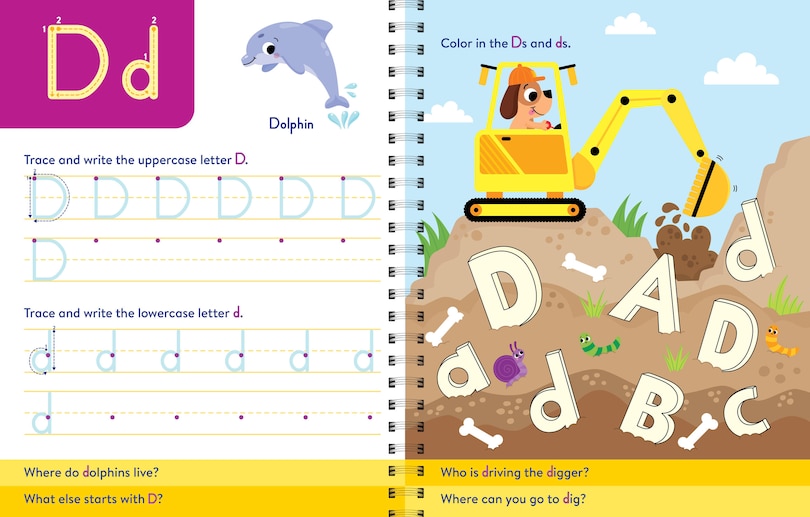 Aperçu du contenu 4_Brain Quest Write and Erase: Alphabet Skills