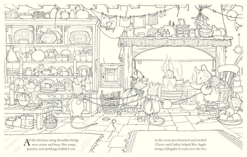 Sample content 3_Brambly Hedge: Festive Colouring Book