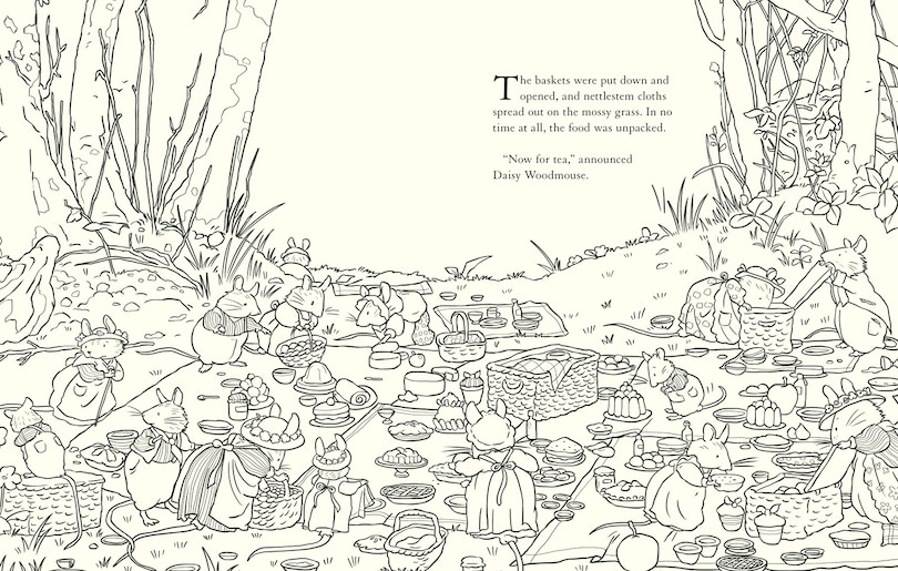 Sample content 2_Brambly Hedge: Nature Colouring Book