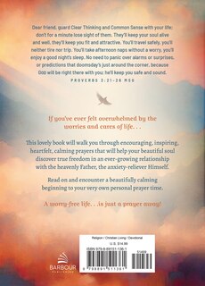 Back cover_Break Free from Worry: Devotional Prayers for an Anxious Heart