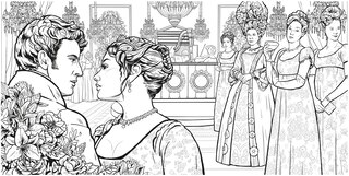 Aperçu du contenu 2_Bridgerton: The Official Coloring Book
