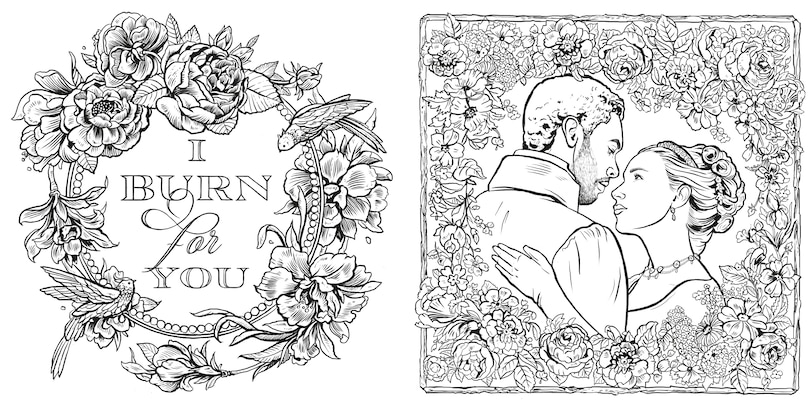 Aperçu du contenu 4_Bridgerton: The Official Coloring Book