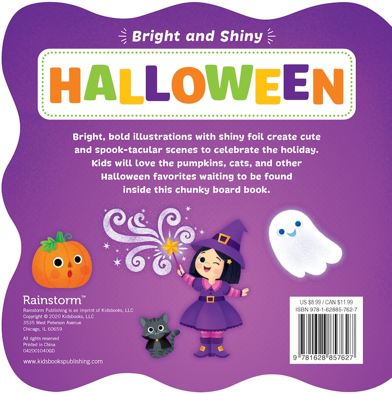 Couverture arrière_Bright and Shiny: Halloween