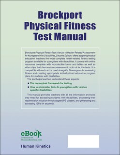 Back cover_Brockport Physical Fitness Test Manual