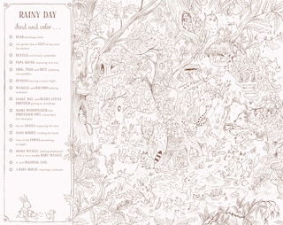 Sample content_Brown Bear Wood: A Search-and-Find Coloring Book