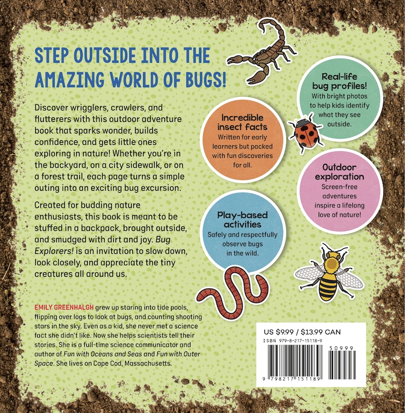 Couverture arri&egrave;re_Bug Explorers! A Bug Book for Kids