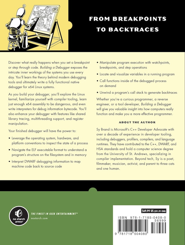Back cover_Building a Debugger