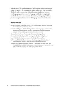 Aper&ccedil;u du contenu 2_Building Classroom Culture Through Translanguaging: Theory to Practice