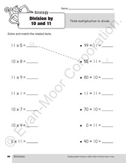 Aperçu du contenu 5_Building Math Fluency, Grade 3 Teacher Resource