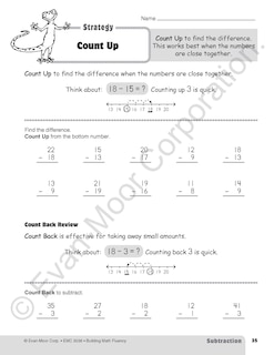 Aperçu du contenu 3_Building Math Fluency, Grade 4 - 6 Teacher Resource