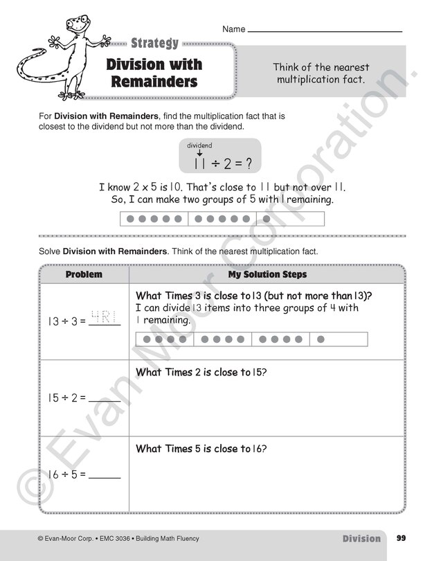 Aperçu du contenu 5_Building Math Fluency, Grade 4 - 6 Teacher Resource