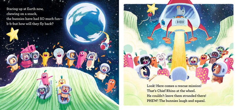 Sample content_Bunnies in a Rocket