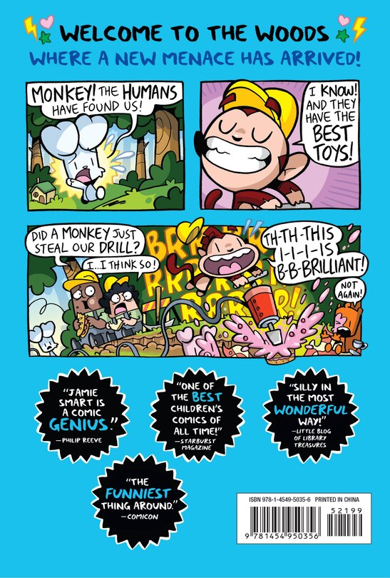 Back cover_Bunny vs. Monkey and the Human Invasion