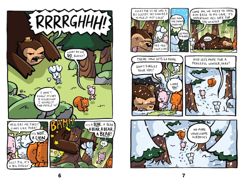 Sample content_Bunny vs. Monkey