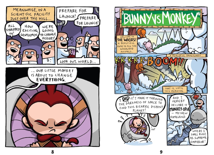Sample content 2_Bunny vs. Monkey