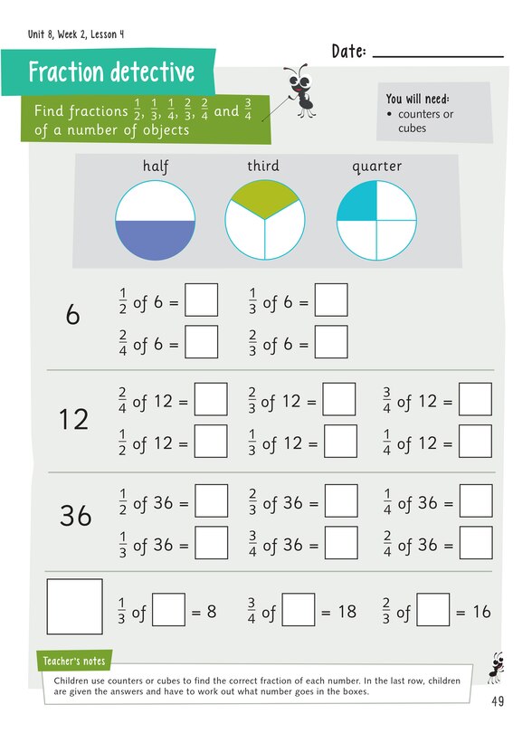 Aper&ccedil;u du contenu_Busy Ant Maths 2nd Edition