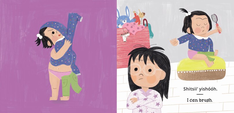 Aper&ccedil;u du contenu 3_By Myself! (Bilingual Navajo & English)