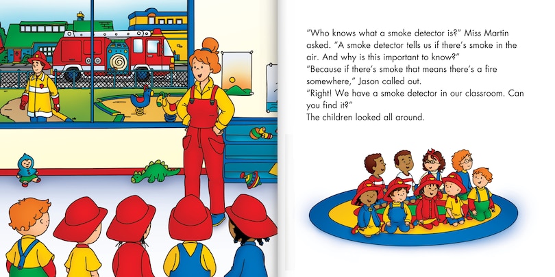 Sample content 2_Caillou: The Firefighter
