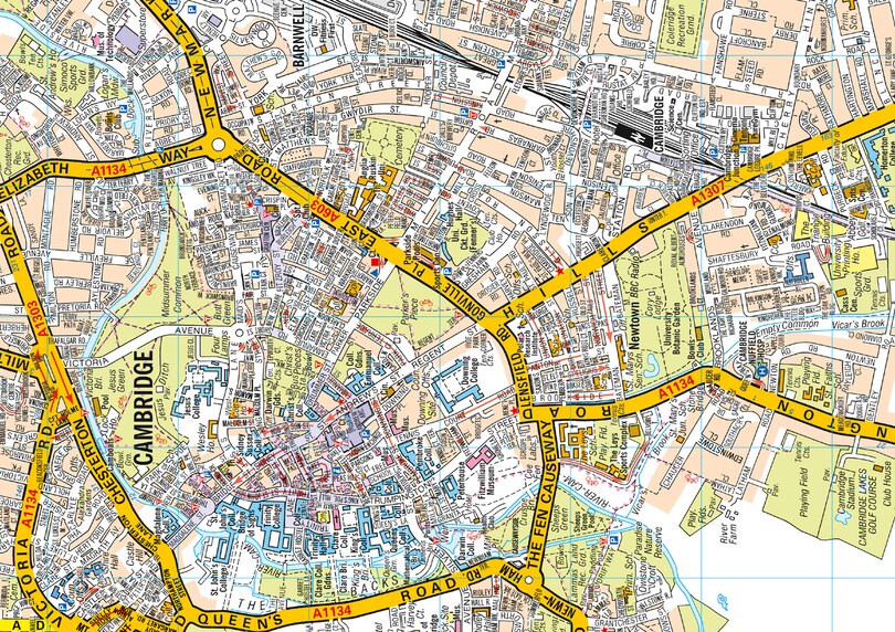 Sample content 2_Cambridge A-Z Pocket Street Map