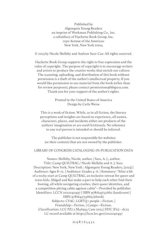 Sample content 5_Camp QUILTBAG