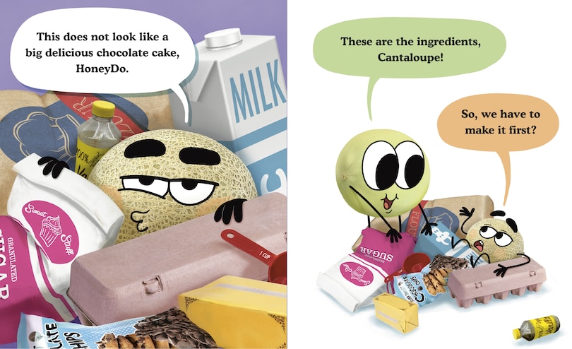 Sample content 3_Cantaloupe and HoneyDo Bake a Cake