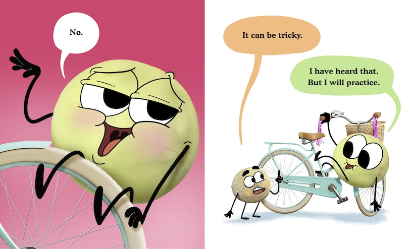 Aper&ccedil;u du contenu 2_Cantaloupe and HoneyDo Ride a Bike