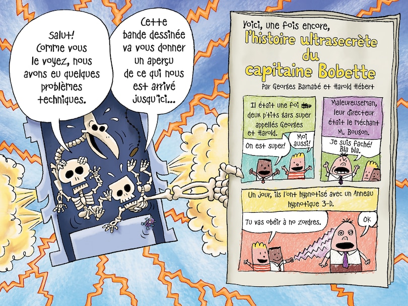 Sample content_Capitaine Bobette en couleurs : N° 8 - Capitaine Bobette et les misérables mauviettes du p'tit coin mauve