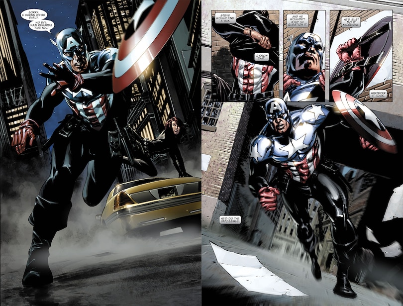 Sample content 2_CAPTAIN AMERICA MODERN ERA EPIC COLLECTION: THE BURDEN OF DREAMS