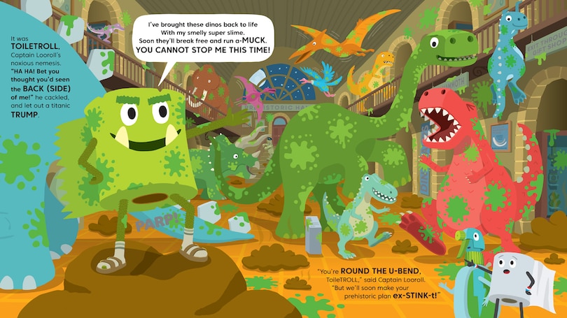 Aper&ccedil;u du contenu 2_Captain Looroll: Night at the Poo-seum