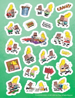 Aper&ccedil;u du contenu_Captain Underpants: The Official Sticker Book