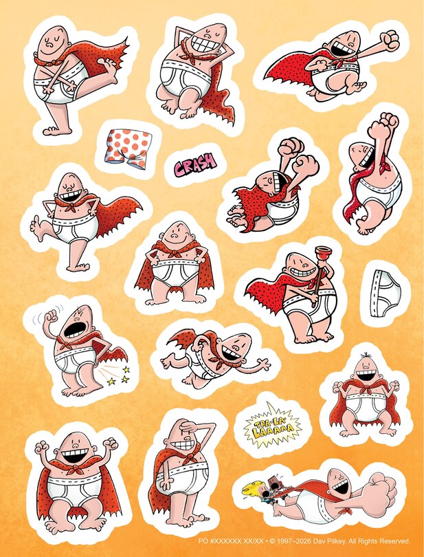 Aper&ccedil;u du contenu 2_Captain Underpants: The Official Sticker Book