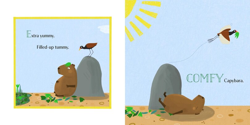 Aper&ccedil;u du contenu_Capy Capy Capybara