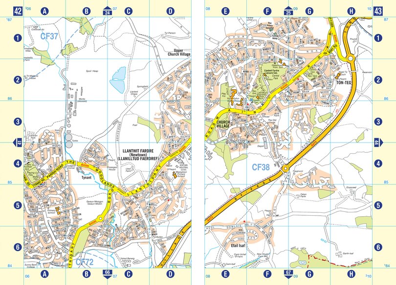 Sample content 2_Cardiff A-Z Street Atlas