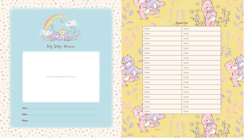 Aper&ccedil;u du contenu 2_Care Bears Baby Book