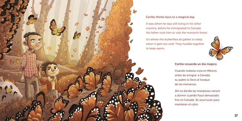 Sample content 5_Carlito's Butterfly / La mariposa de Carlito