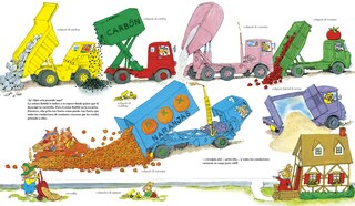 Sample content_Carros y camiones de Richard Scarry (Richard Scarry's Cars and Trucks and Things that Go Spanish Edition)