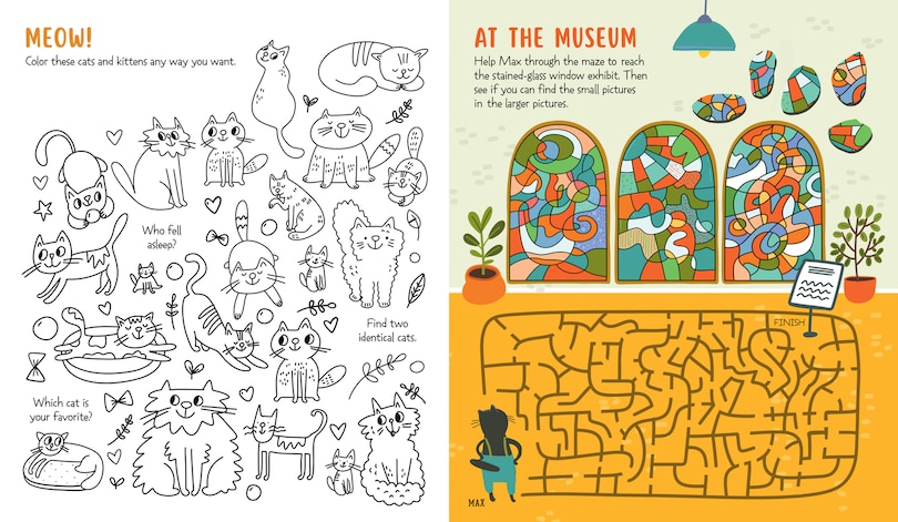 Sample content_Cat Activity Book