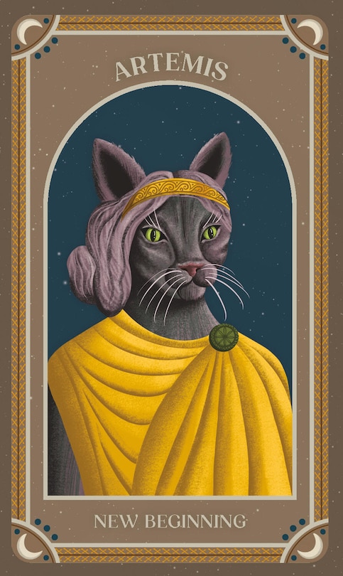 Sample content 4_Cat Gods, Goddesses, Deities, and Demons Oracle Deck and Guidebook
