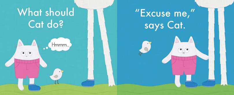 Sample content_Cat Has One Shoe