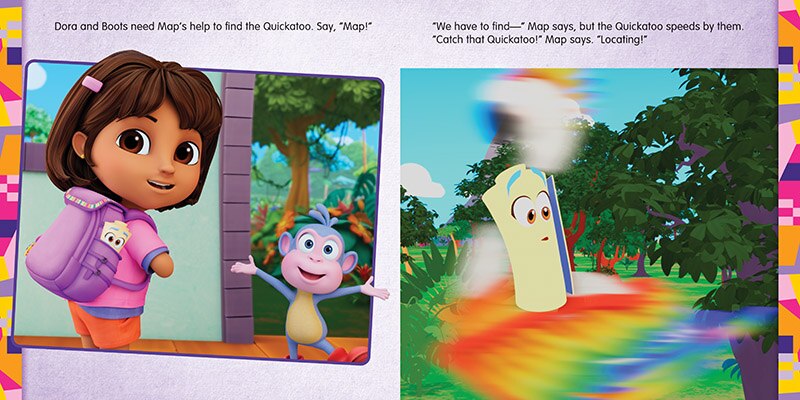 Aperçu du contenu_Dora: Catch the Quickatoo (A Picture This Storybook)
