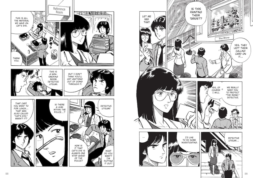 Aper&ccedil;u du contenu 4_Cat's Eye Omnibus Volume 1