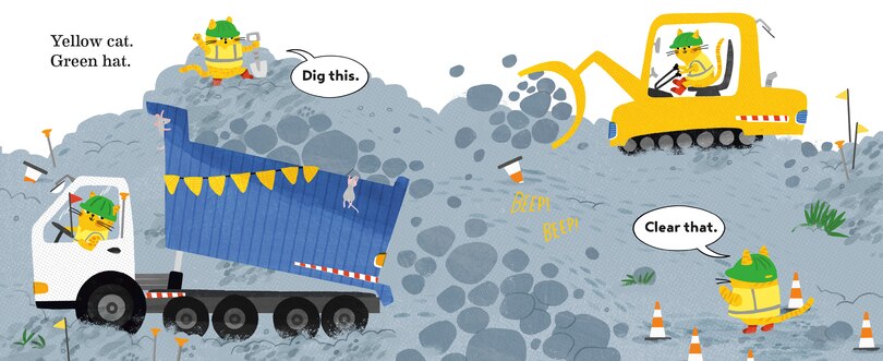 Sample content 3_Cats in Construction Hats